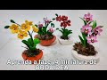 Como fazer 4 versão orquídeas  miniatura  phaleonopolis/cymbidium / catlleya / phaleonopolis tingida