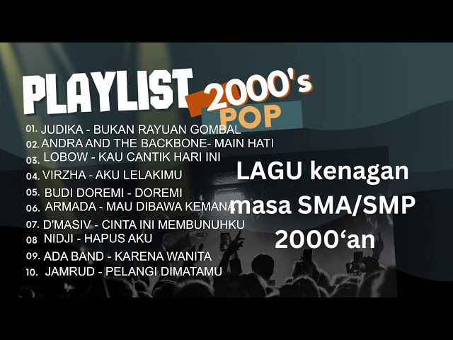 LAGU POP HITS 2000 INDONESIA POPULER class=