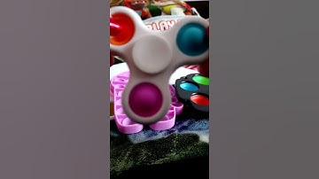 Simple dimple I spinner toys I Satisfiyng video I push Bubble#shorts #asmr #popit