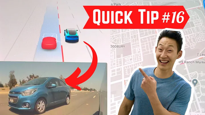 How to use Tesla's Blind Spot Feature