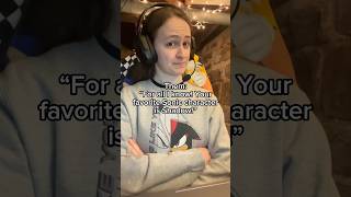 When They Guess Your Favorite Sonic Character