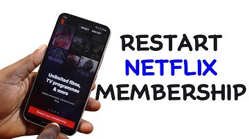 How to Restart Netflix Membership in Mobile - Android & iPhone