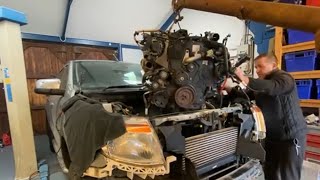 ford ranger 2.2 tdci engine fail removal and inspection