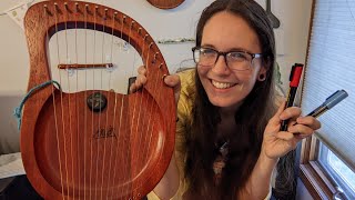 Which Lyre Harp Strings Are Which! How to DIY an Easy String Identification Tutorial!