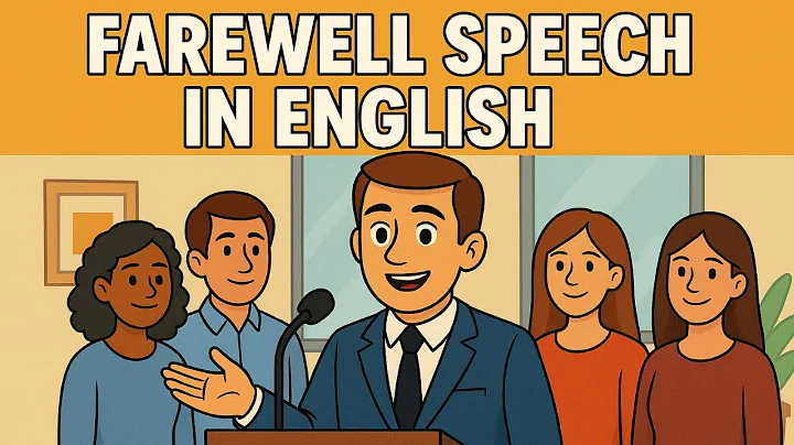 Farewell Speech in English | Last Working Day Speech Example | English Conversation Hub