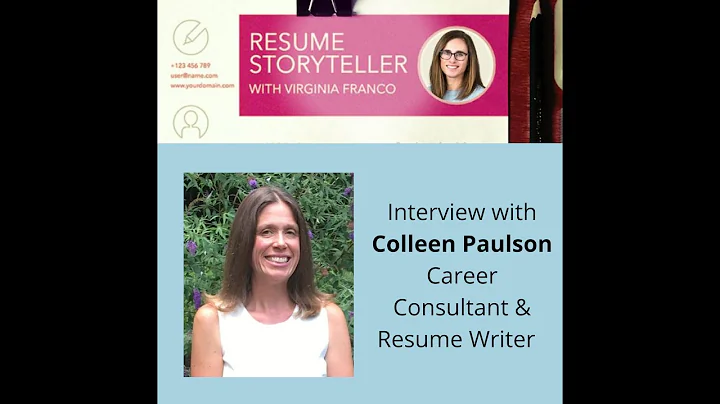 Interview with Career Consultant and Resume Writer...