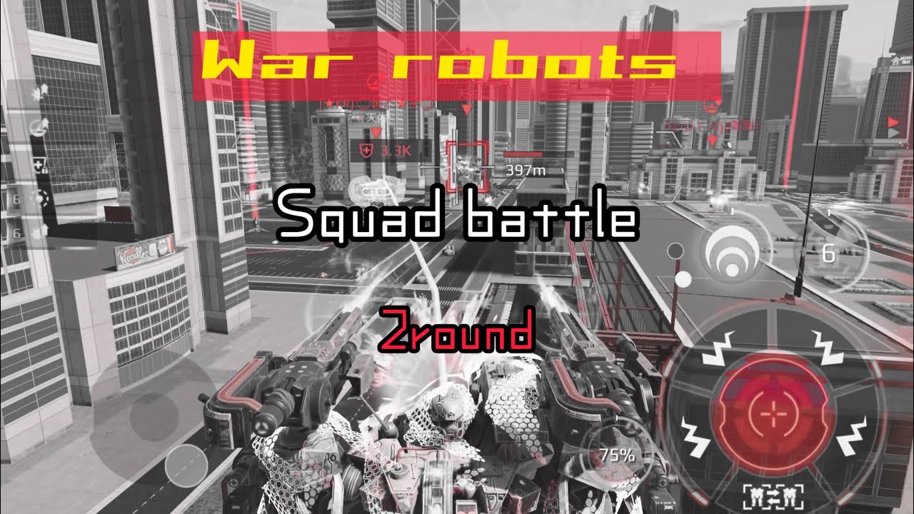 ［WarRobots］squad battle 2戦