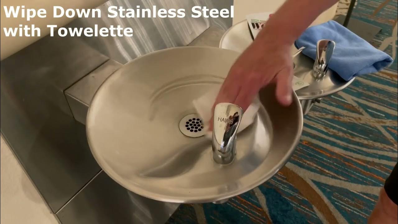 How to Clean a Water Fountain with WOW! Stainless Steel Cleaner and