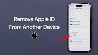 How to Remove Apple ID from Another Device EASILY