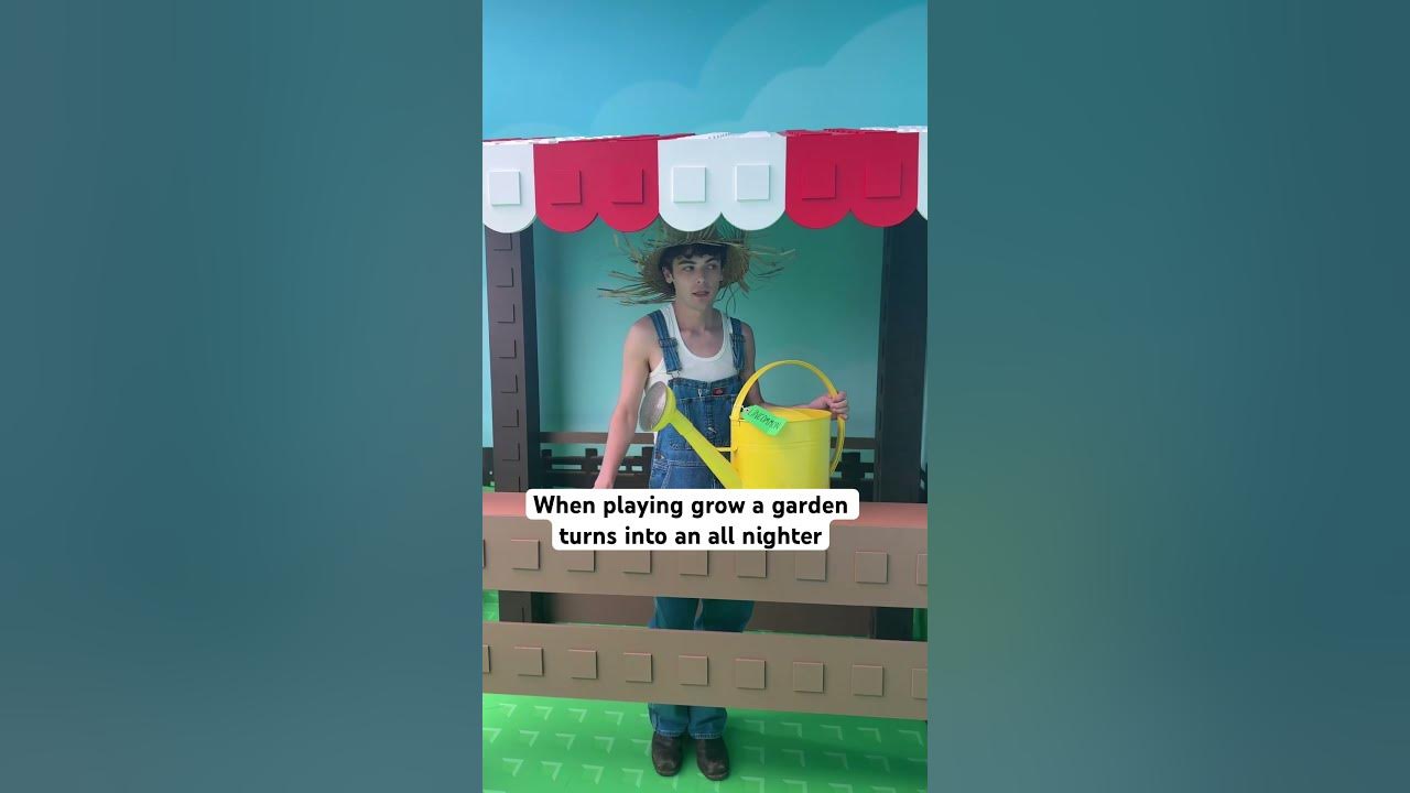 Addicted to Grow a Garden… #roblox #shorts