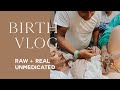 NO EPIDURAL LABOUR + DELIVERY BIRTH VLOG | RAW + REAL POSITIVE BIRTH | MON MODE