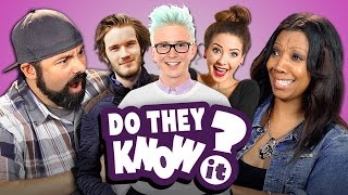 DO PARENTS KNOW YOUTUBE STARS? (REACT: Do They Know It?)