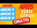 De grtis como remover conta google android 11 12 13 qualquer binrio atualizadissimo