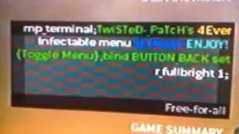 mw2 infected mod menu