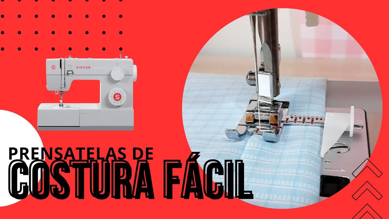 SINGER | Pie prensatelas para caminar Even Feed - Tenedor, perfecto para  combinar rayas y cuadros, acolchado y costura con telas de pelo