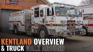 Fire Truck walk-around | Kentland 33 VFD | FireTech LED Lights