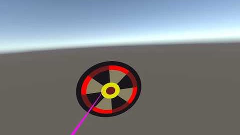 HTC VIVE eye tracking sample2 with gazeray