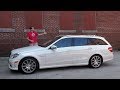 Mercedes Benz E63 AMG универсал - это крутейший семейный автомобиль