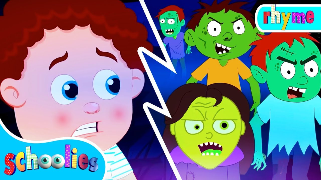 Zombie Town Schoolies Halloween Songs & Rhymes For Children YouTube