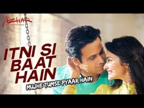 Itni si baat hai   ❤30 sec black screen lyrics status❤