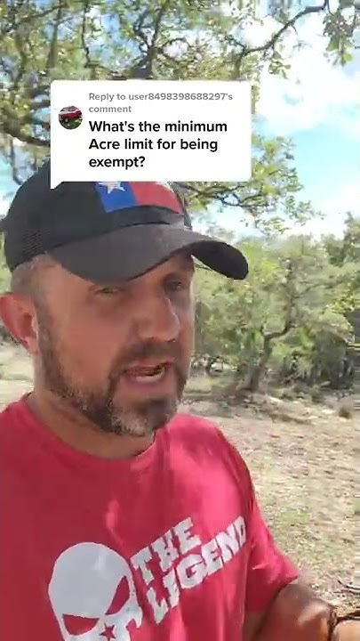Minimum Acreage For Ag Exemption In The State Of Texas shorts YouTube minimum-acreage-for-ag-exemption-in-the-state-of-texas-shorts-youtube