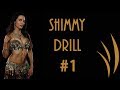 Belly Dance Lessons with Sahira | Shimmy Drill #1 - Build and strengthen powerful, juicy shimmies!