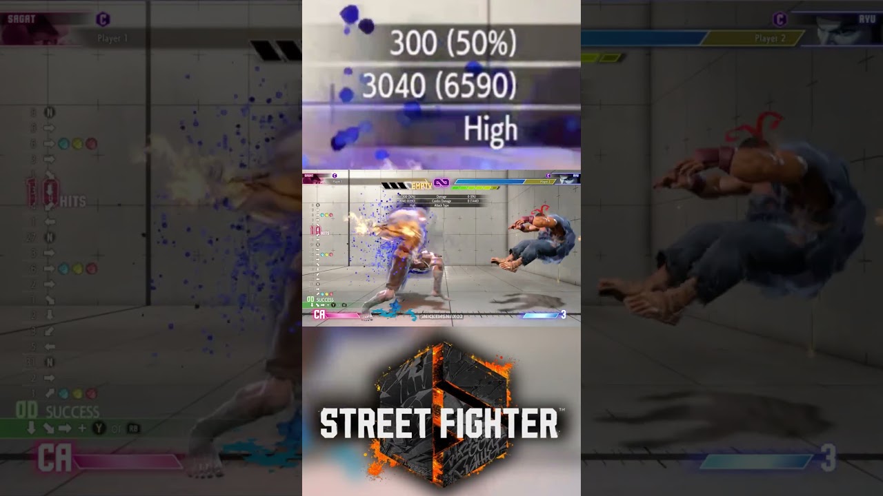 Sagat’s Tiger Shot Combo (Street Fighter 6)