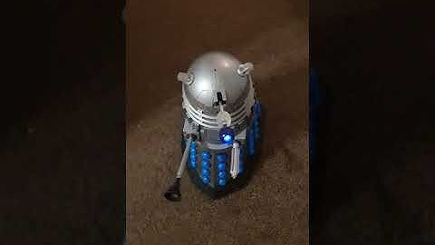 18" Interactive Power of the Daleks (Re-Imagined) Dalek - Voice Control Demo 2