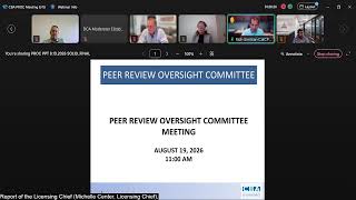 PROC Meeting, August 19, 2026