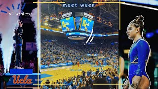 weekend in the life @UCLA ︱ practice clips, meet day, volleyball games