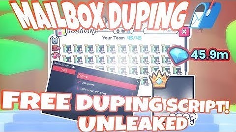 Pet Simulator 99 MAILBOX DUPE SCRIPT!  UNLEAKED FREE AND WORKING ON ANY EXECUTOR!