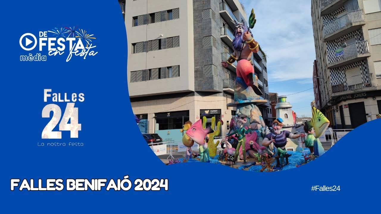 𝐅𝐀𝐋𝐋𝐄𝐒 𝟐𝟎𝟐𝟒 |  Premis i visita Falles Benifaió 2024