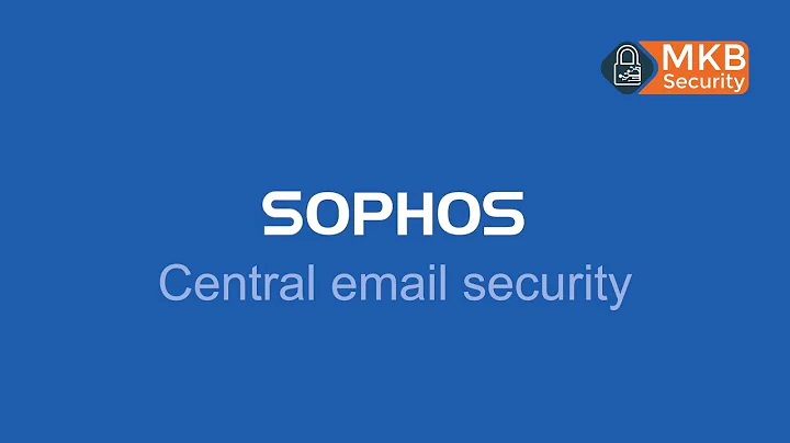 Sophos Email - Block phishing, spam, and malware from a single control panel