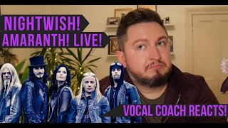 Vocal Coach Reacts! Nightwish! Amaranth! Live!