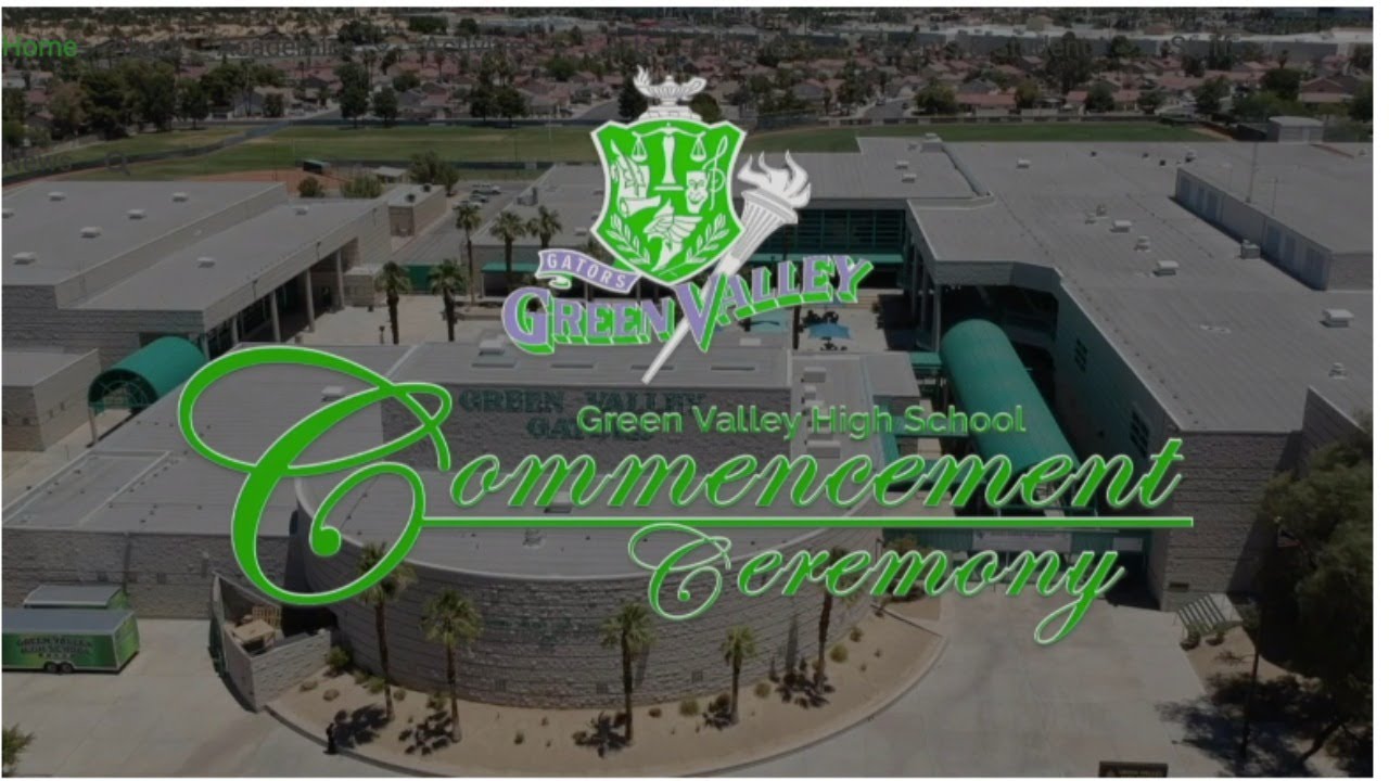 Green Valley High School 2020 Commencement Ceremony YouTube