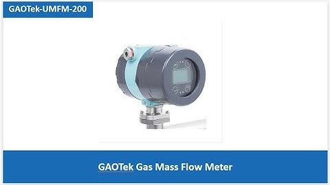GAOTek Gas Mass Flow Meter