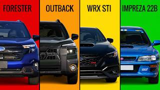 The 7 Levels of Subaru Explained