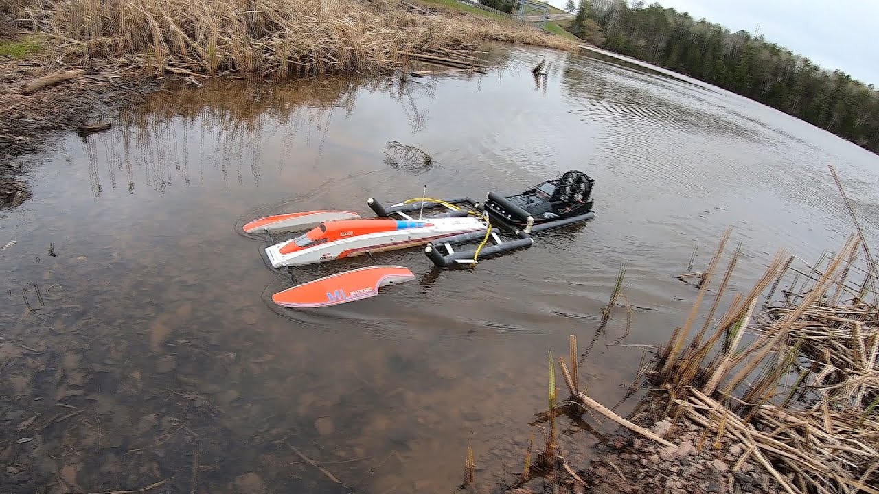 TESTING MY NEW RESCUE BOAT 
