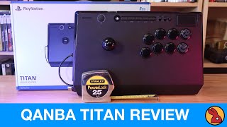 Qanba Titan Arcade Stick Review - PS5 Fight Stick Reviews - Best Street Fighter 6 Arcade Sticks