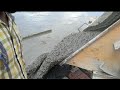 Hourdi blacks slab concrete by using trolly system mechine