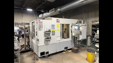 Haas EC-500 4th & 5th Axis CNC Horizontal Machining Center w/ Pallet Changer, 40 Station ATC & More!