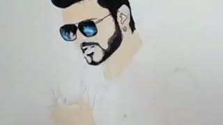 Sarkar Fanmade First Look Drawing Teaser