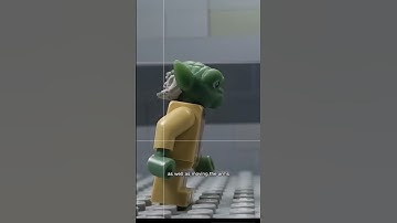 How to animate the walk cycle for short leged minifigures #shorts #lego #shorts30