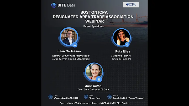 ICPA Webinar Oct 2025: Trade Export Controls & Sanctions Developments (