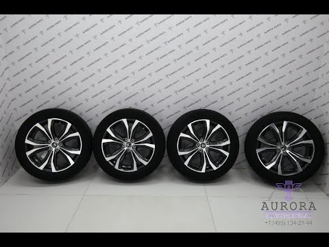 Литые диски R20 с резиной 235/55/20 Bridgestone Dueler H/L (18 года) для RX450H/350/200T 2015-2019