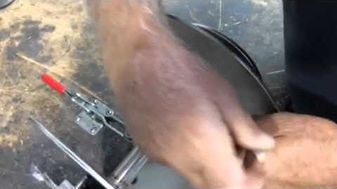 Tie nylon rope onto Stress Free drum winch