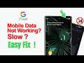 Google Pixel Mobile Data Not Working? | Fix Data Connection Issues on Pixel 5/6/7/8/9 Pro