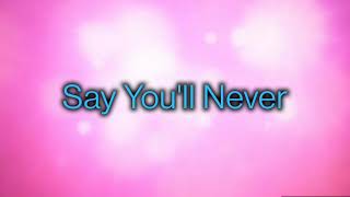 Say You'll Never (Karaoke) New Wave