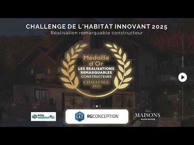 Film 3D Promotion Immobilière — Médaille d'Or FFB 2025 — RG Conception
