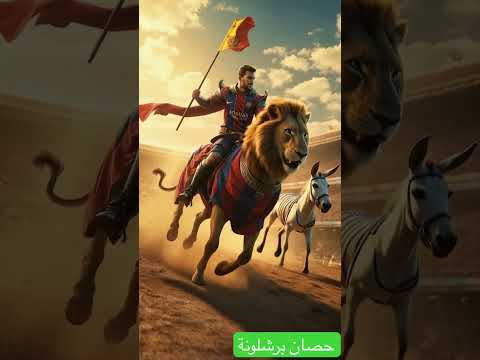 حصان برشلونة اكسبلور حيوانات متحركة تيك توك سرقت      